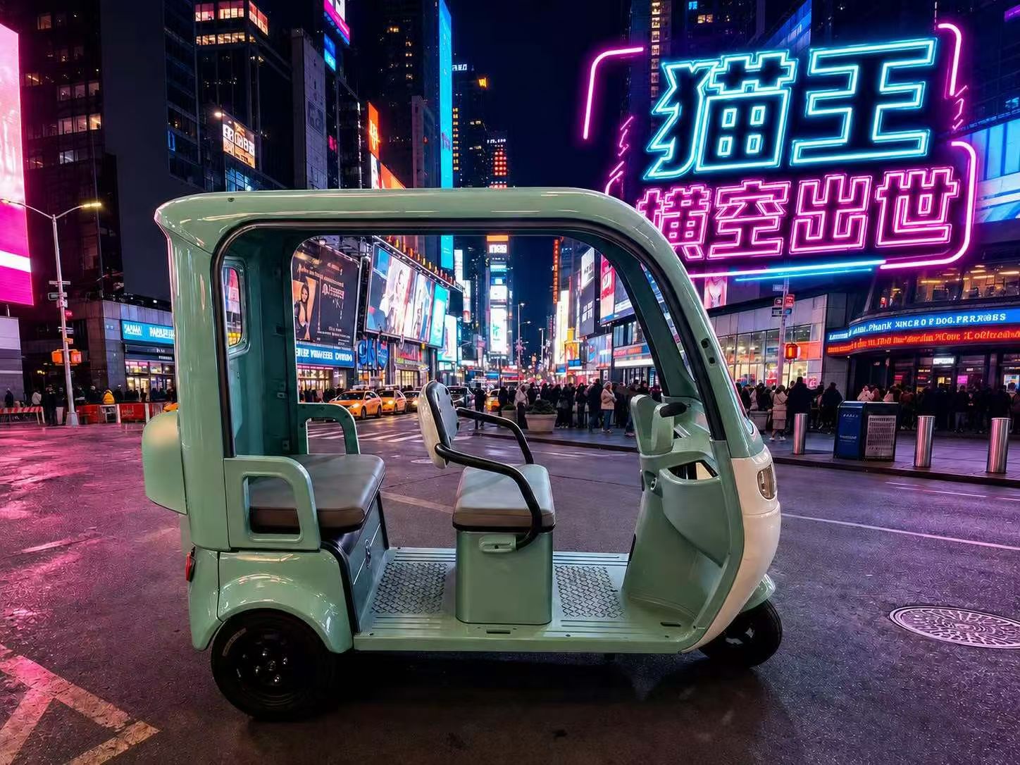 猫王篷车 